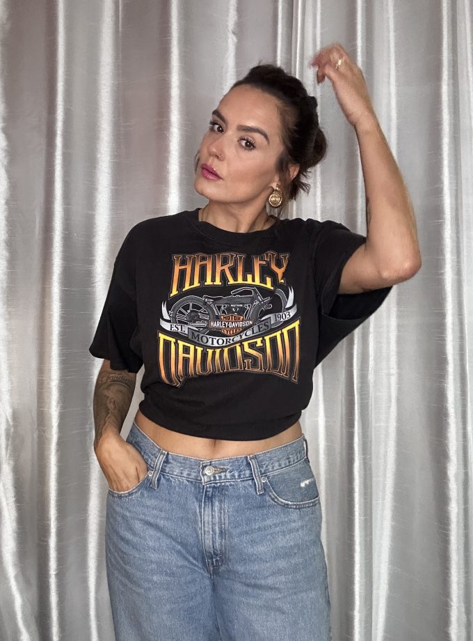 T-shirt Harley-Davidson Caen – Authentique Étiquette – Édition 20th Anniversary – Taille XL