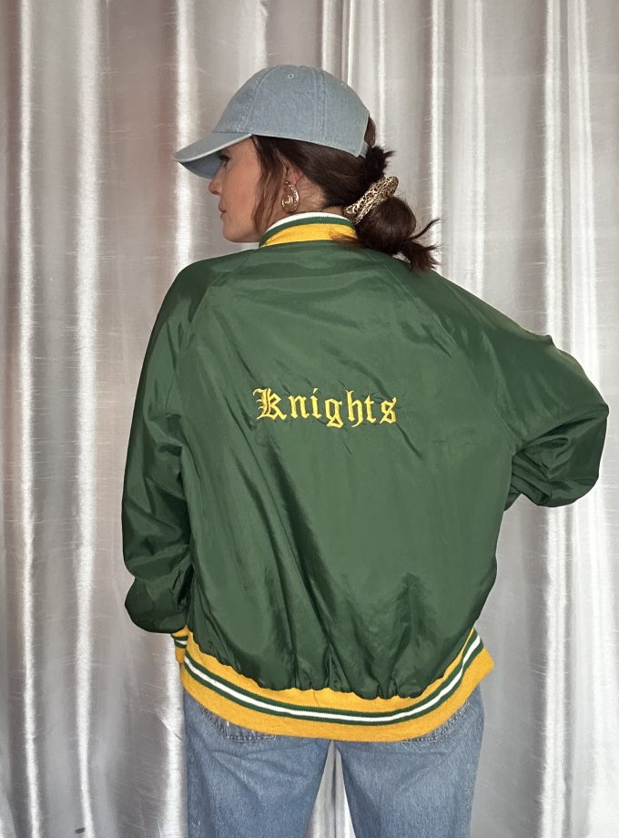 Veste Varsity Vintage – Knights OHL (Made in Canada)